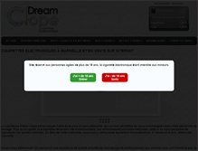 Tablet Screenshot of dreamclope.com